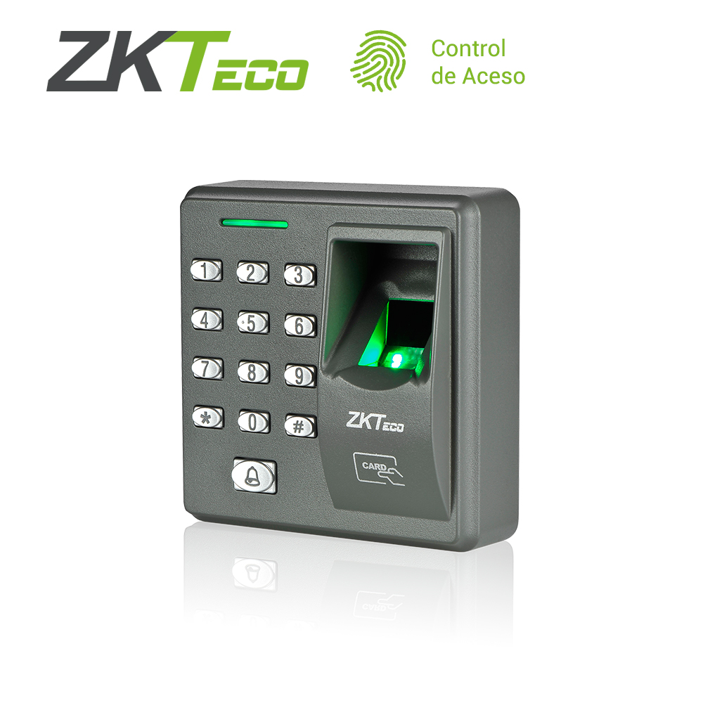 ACCESO BASICO ZKTECO X7 BIOMETRICO +PROXIMIDAD STAND ALONE