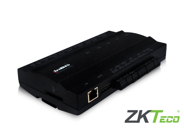 PANEL DE CONTROL DE ACCESO AVANZADO ZKTECO INBIO260 2PUERTAS/4LECTORAS/3000HUELLAS/30,000TARJETAS/100,000REGISTROS TCPIP/RS485/2INOUTAUX COMPATIBLE CON LECTORAS SERIE KR Y FR