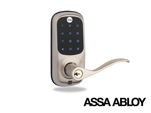 CERRADURA MANIJA TECLADO TOUCH ASSA ABLOY YRL221-619 FUNCIONA DE FORMA INDEPENDIENTE Y CON MODULO Z-WAVE (MODULO NO INCLUIDO)