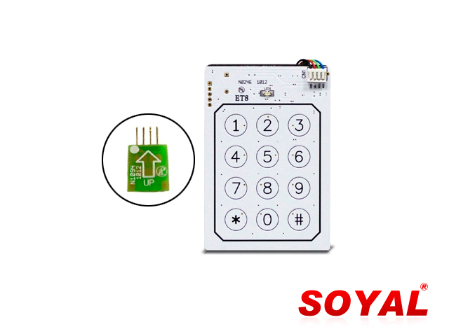TECLADO WG SOYAL AR-WG-KEYBOARD-M PARA 881E