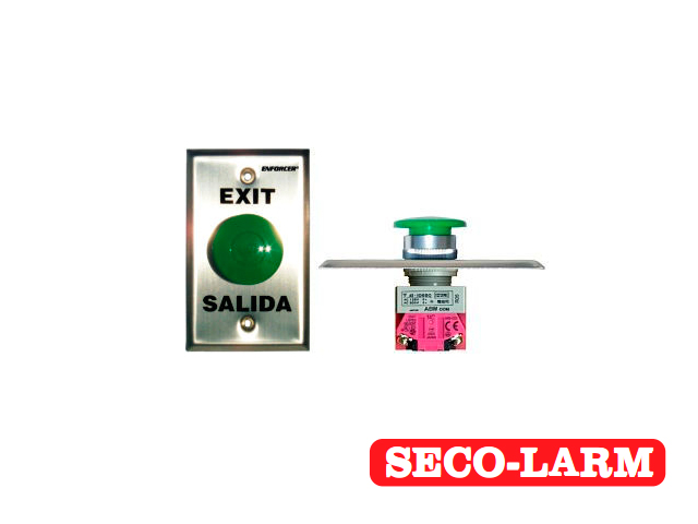 BOTON LIBERADOR TIPO HONGO SECO-LARM SD-7201GCPE1Q