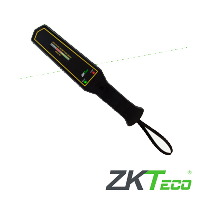 DETECTOR DE METALES MANUAL ZKTECO ZK-D180 INDICADOR VISUAL DE TAMAÑO