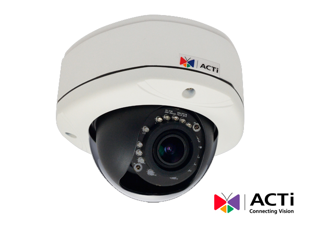 CAMIP DOMO EXT ACTI E86A 3MP 2.8-12MM POE 1080P D/N MICROSD