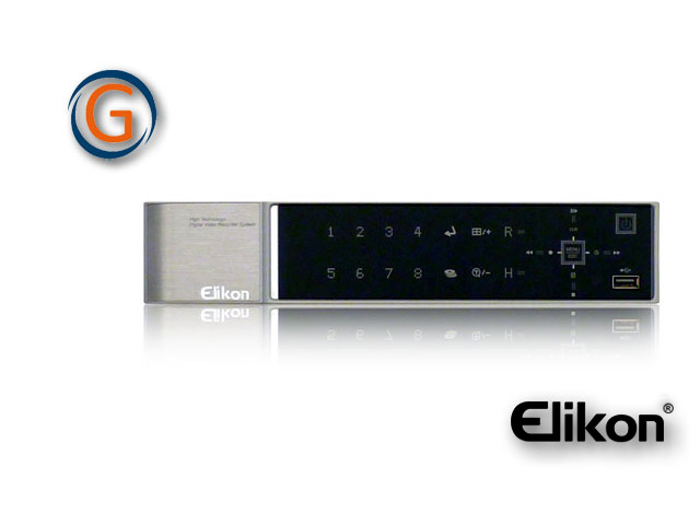 XDVR 8 CANALES ELIKON ELX-3008 1-AUDIO PTZ ALRM BNC-VGA