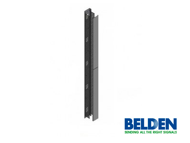 ORGANIZADOR VERTICAL BELDEN VCMFDR4X4 CON TAPA