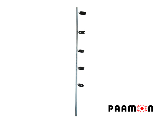 POSTE PREMIUM TUB0 1/2 PARA ESQUINA 1.28M GALVANIZADO