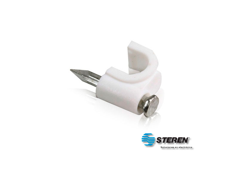 GRAPAS DE PLASTICO STEREN 200-955 BOLSA CON 100 PZS C/U BLAN