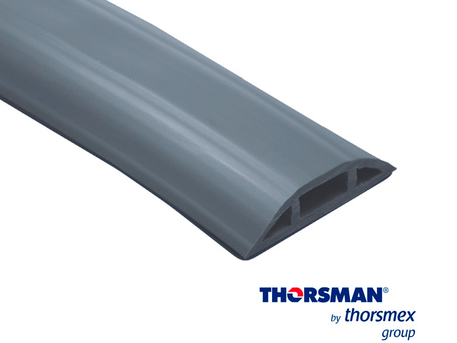 FLEXIDUCTHO PARA PISO O ZOCLO GRIS THORSMAN 9300-01253 2.5M C/CINTA