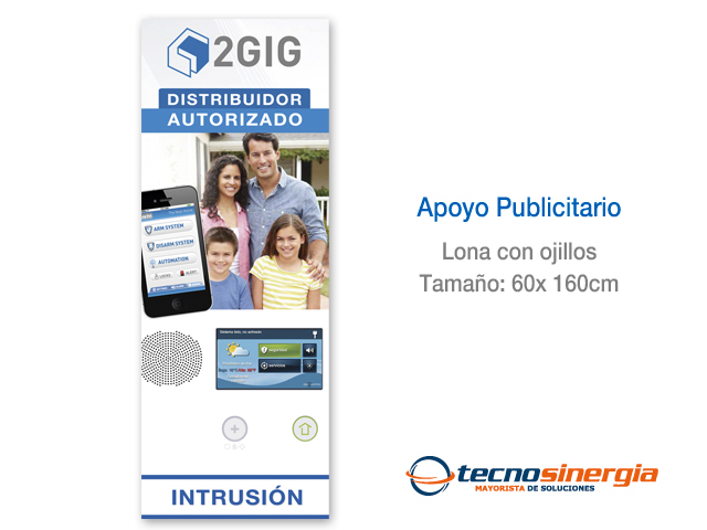 LONA DISTRIBUIDOR AUTORIZADO 2GIG NORTEK