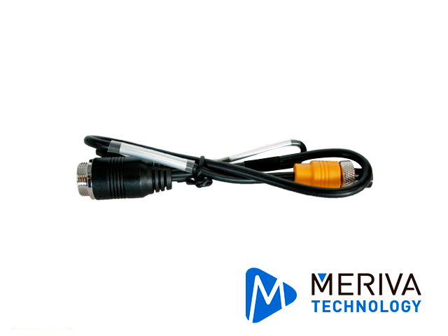 CABLE CONVERTIDOR DIN DE AVIACION DE 10PIN A 4PIN MERIVA TECHNOLOGY MODELO M10P48000