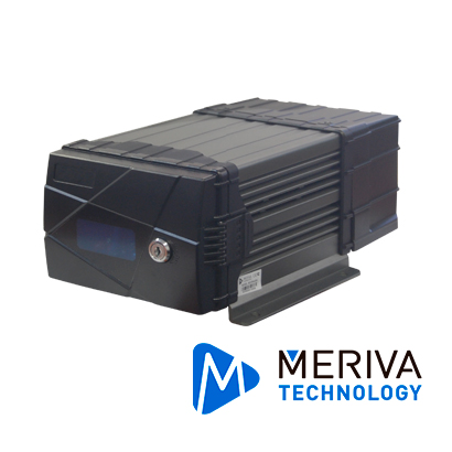 MDVR MOVIL AHD MERIVA TECHNOLOGY MDVRHA504 HIBRIDO / 4CH AHD / 4CH IP / 2MP / MODULO 4G / MODULO GPS / MODULO WIFI / TARJETA SD / DISCO DURO 2.5" / CONECTORES DIN DE AVIACION 4 PINES Y 6 PINES / COMPA