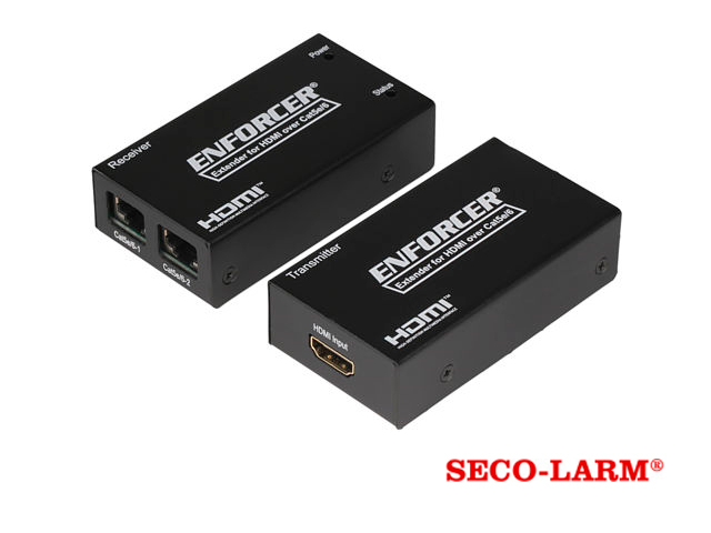 EXTENSOR HDMI SECOLARM MVE-AH010Q 40MTS 2 UTP