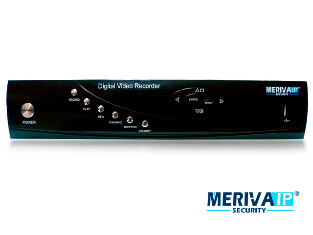 NVR CIP 8CH VIDEO MERIVA MNVR-1048P 4-POE 3MP 1080P