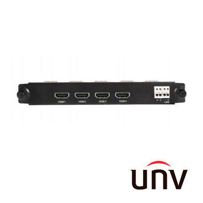 TARJETA DECODIFICADORA 4-HDMI UNV HDMI4-C-NB 4K