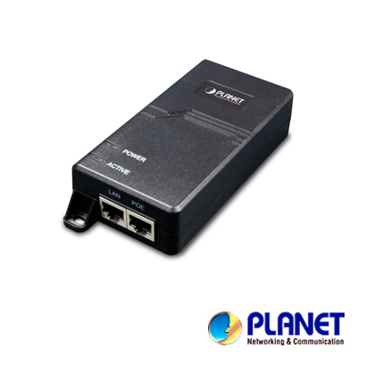 INYECTOR HPOE PLANET POE-164 GIGABIT 802.3AT 30W