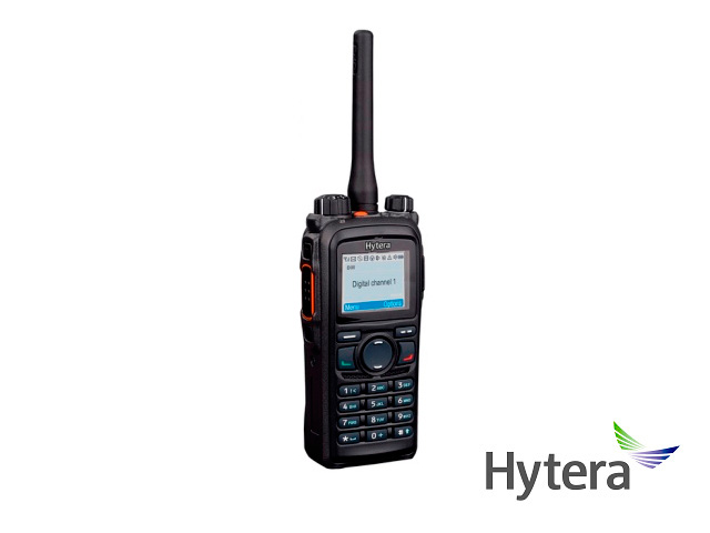 RADIO DIGITAL PORTATIL HYTERA PD786G-UHF 400-470MHZ IP67 4W 1024CH CON DISPLAY A COLOR Y TECLADO COMPLETO  INCLUYE FUNCION  DE EMERGENCIA MAN DOWN (HOMBRE CAIDO)