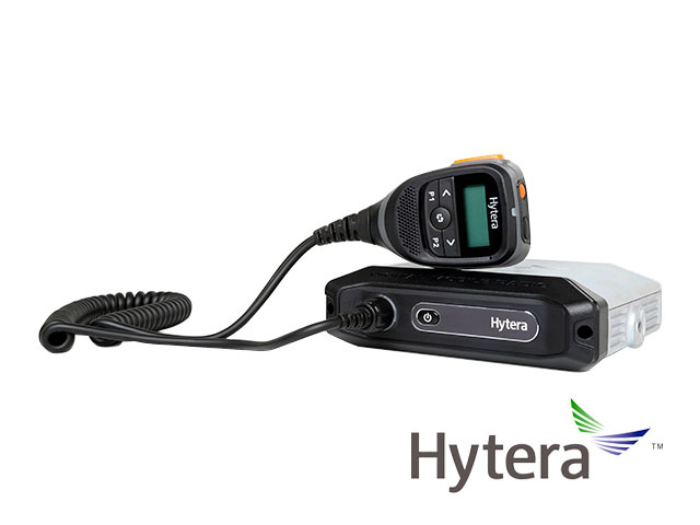 RADIO DIGITAL MOVIL HYTERA MD656 UHF 400-470MHZ 1024CH 25W PANTALLA EN EL MICROFONO