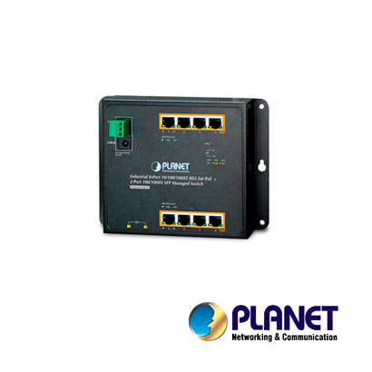 SWITCH POE 8GIGA/8POE ADMINISTRABLE-L2 PLANET WGS-4215-8P2S