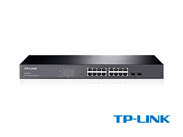 SWITCH 16GIGA ADML2 TP-LINK TL-SG2216 2 COMBO SFP RACK