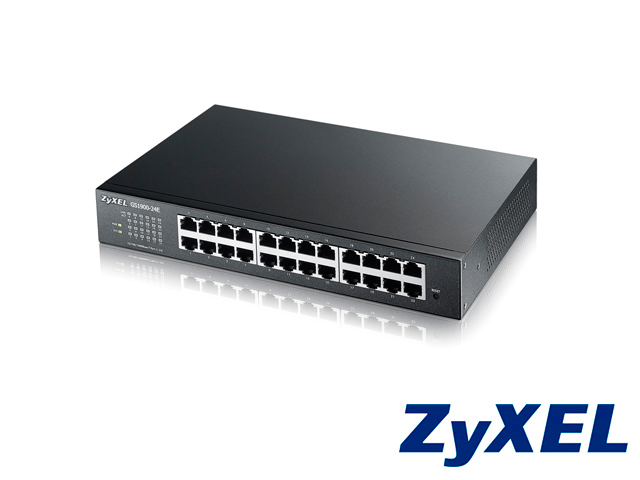 SWITCH 24GIGA ADML2 ZYXEL GS-1900-24E PARA MONTAJE EN PARED