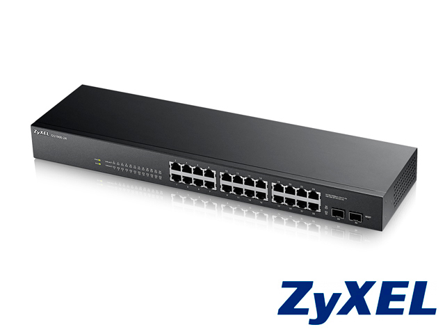 SWITCH 24GIGA/2SFP ADML2 ZYXEL GS-1900-24 RACK