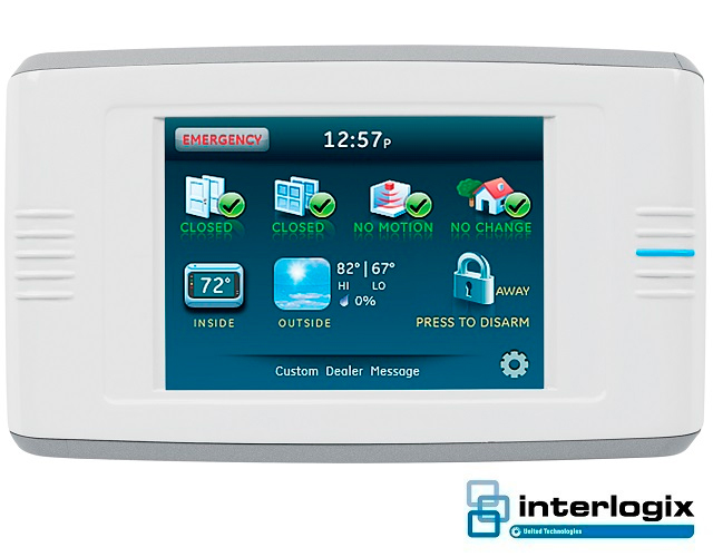 REM TECLADO INTERLOGIX SIMON XT 60-924-RF-TS TOUCHSCREEN
