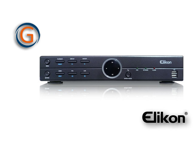 REM DVR 8CH D1 ELIKON ELK-RT808 8-AUD* PTZ ALRM BNC-VGA