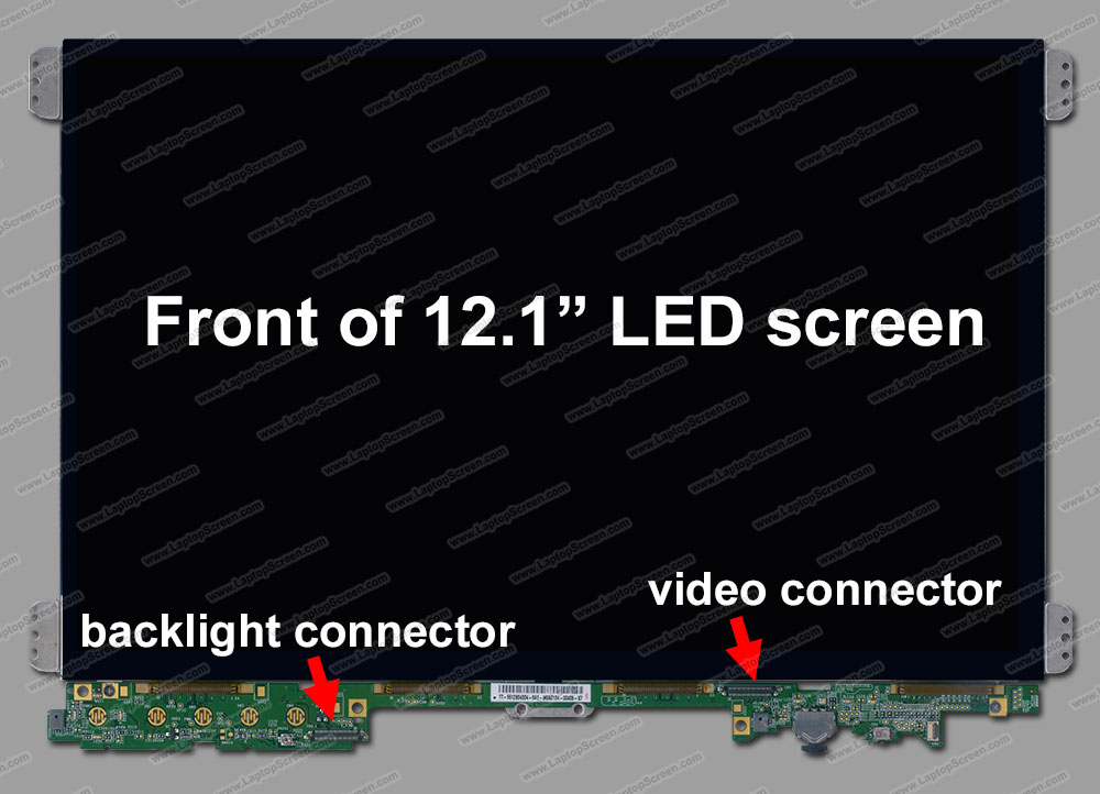 12.1-inch WideScreen (10.2"x6.4") WXGA (1280x800)Â  Matte LED B121EW04 V.2