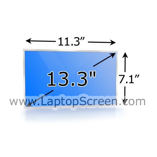 13.3-inch WideScreen (11.3"x7.1") WXGA (1366x768) HD Glossy LED N133BGE-L41 REV.C3