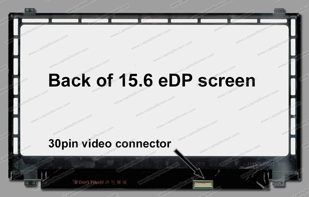 15.6-inch WideScreen (13.6\"x7.6\") WXGA (1366x768) HD Matte LED N156BGE-EB1
