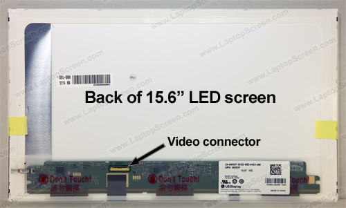 15.6-inch WideScreen (13.6"x7.6") WXGA (1366x768) HD Glossy LED N156BGE-E21