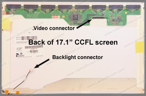 17-inch WideScreen (14.4\"x9\") WSXGA+ (1680x1050) Matte CCFL 1-Bulb LP171WE2(TL)(A3)