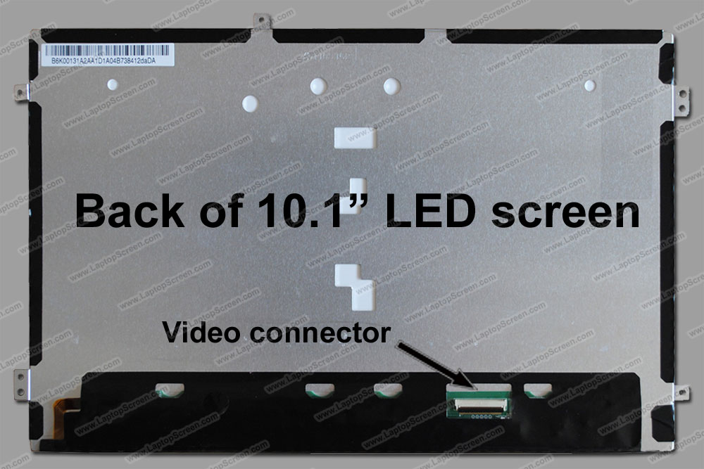 10.1-inch WideScreen (8.74\"x4.92\") WXGA (1280x800) Matte LED HSD101PWW2 A01