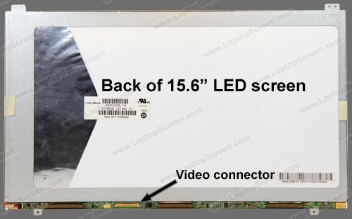 15.6-inch WideScreen (13.6"x7.6") WXGA (1366x768) HD Matte LED N156BGE-L52