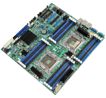 INTEL SERVERBOARD S2600CP2 XEON SERIE E5-2600 DDR3  SATA/SAS L