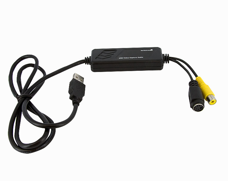 CABLE CAPTURA S-VIDEO Y VIDEO COMPUESTO A USB 2.0