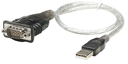 MANHATTAN CONVERTIDOR USB A SERIAL DB9M