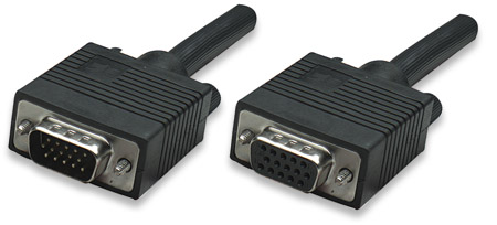 MANHATTAN CABLE MONITOR SVGA 8MM HD15M-H  1.8M