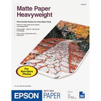 PAPEL MATTE PAPER - HEAVYWEIGHT 50 HOJAS TAM. CARTA 8.5   X 11