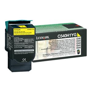 TONER YELLOW HIGH YIELD RETURN P/   C540/C543/C544