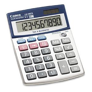 CALCULADORA LS100TS 10 DIGITOS DISENO METALICO