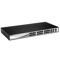 SWITCH ADMINISTRABLE WEB SMART 24 PTOS 10/100 +2 GIGA+2 COMBO