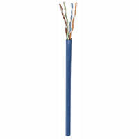 BOBINA CAT 5E CCA UTP 305M SOLIDA AZUL