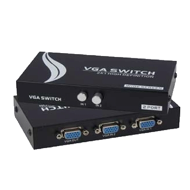 MULTIPLEXOR MANUAL VGA HEMBRA 2 EN 1