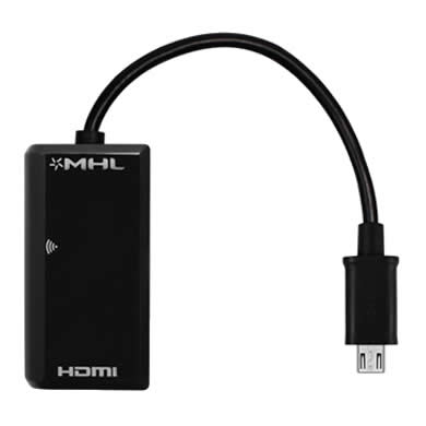 CABLE MHL MICROUSB M- HDMI HEMBRA REMOTO