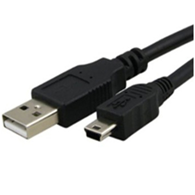 CABLE USB V2.0 A MINI B 5PIN NEGRO 4.5 MTS