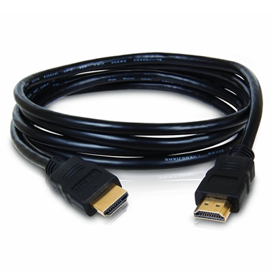 CABLE VIDEO HDMI 1.8M NEGRO 30AWG V1.4 CCA