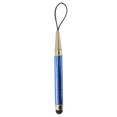 IPAD STYLUS LÁPIZ MINI AZUL CON CORDÓN