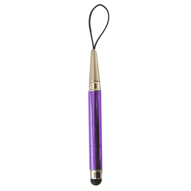 IPAD STYLUS LÁPIZ MINI MORADO CON CORDÓN