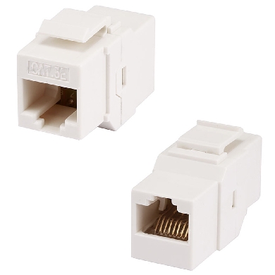 JACK INLINE COPLE CAT5E BLANCO